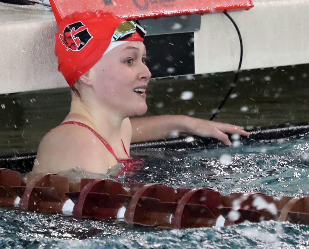 Glenwood Demons girls swim team scores five meet wins before the